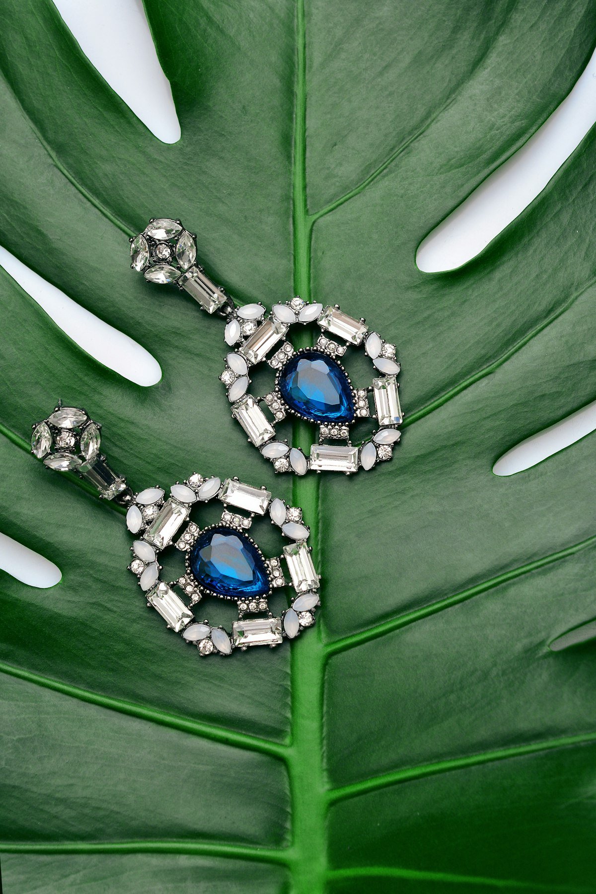 Gold earrings from the atelier